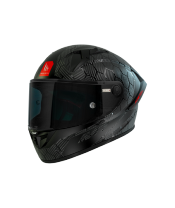 Casco Integral KRE+ S Solid A 11 Carbono Brillo - MT Helmets