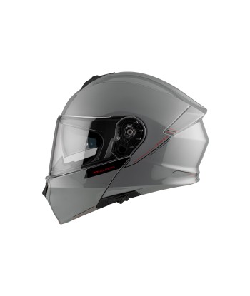 Casco Modular Génesis SV Solid A12 Gris Brillo - MT Helmets
