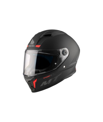 Casco Integral Stinger 2 Solid A1 Negro Mate - MT Helmets