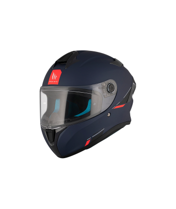 Casco Integral Targo S Solid A7 Azul Mate - MT Helmets