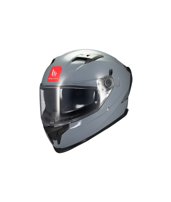 Casco Integral Braker SV Solid A12 Gris Brillo - MT Helmets