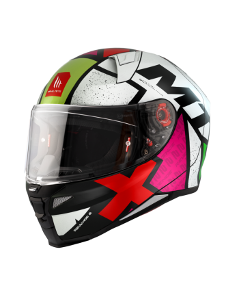 Casco Integral Revenge 2 Light C0 Blanco Perla Brillo - MT Helmets