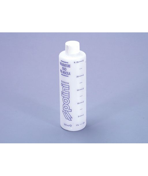 TUBO MEDIDOR ACEITE Y TAPON250ml