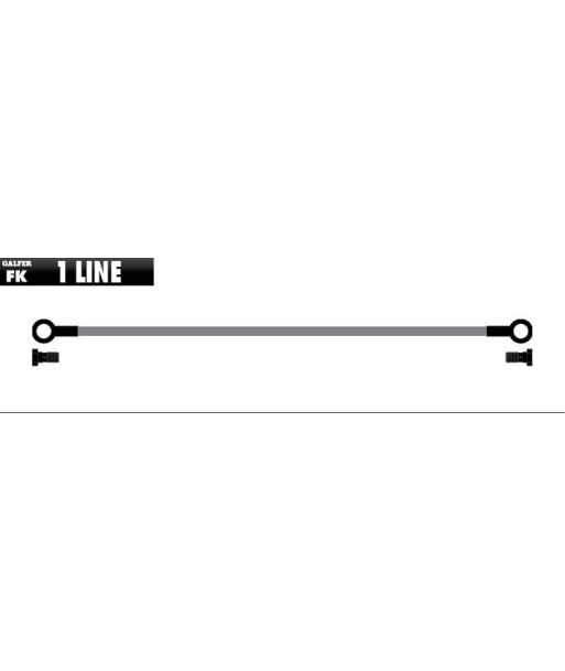 METALLIC LINES 1 TUBE TRANSPARENT-BRASS