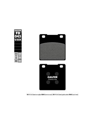 SEMI METAL BRAKE PADS