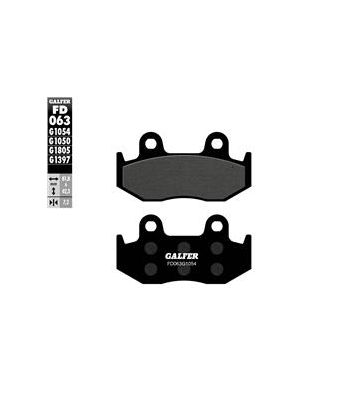 SEMI METAL BRAKE PADS