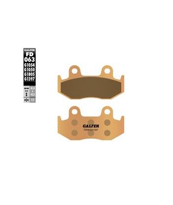 SINTER QUADS BRAKE PADS