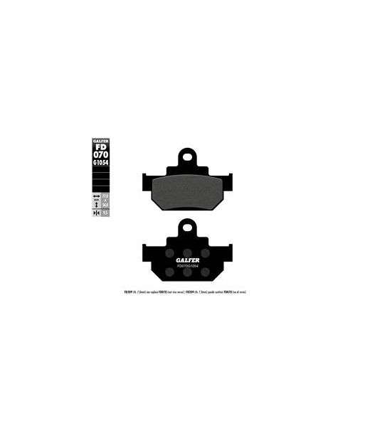 SEMI METAL BRAKE PADS