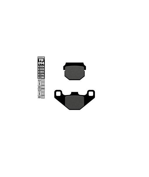 SCOOTER BRAKE PADS