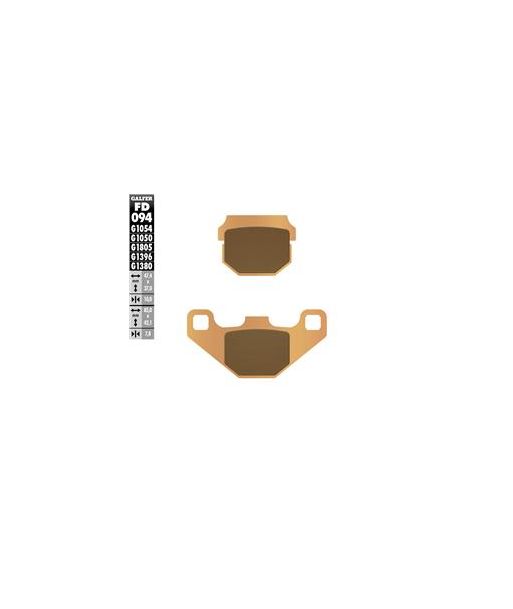 SINTER SCOOTER BRAKE PADS
