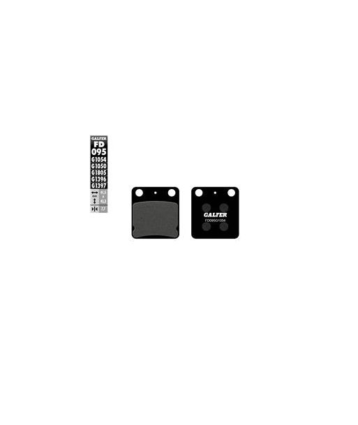 SEMI METAL BRAKE PADS