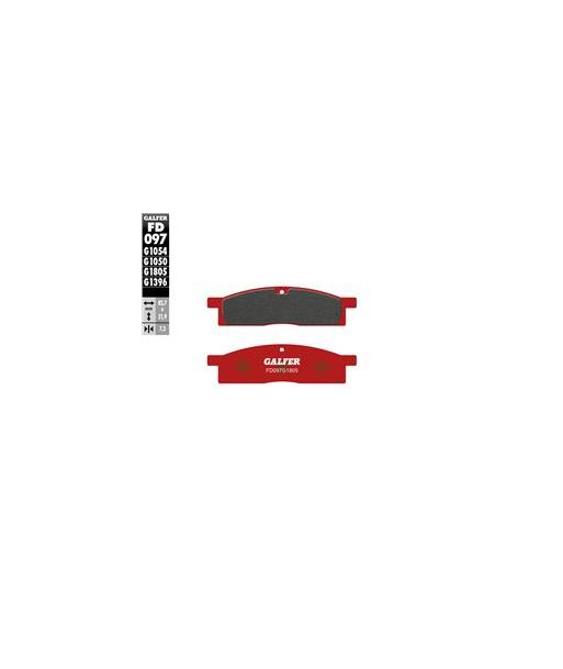 TRIAL TOP BRAKE PADS
