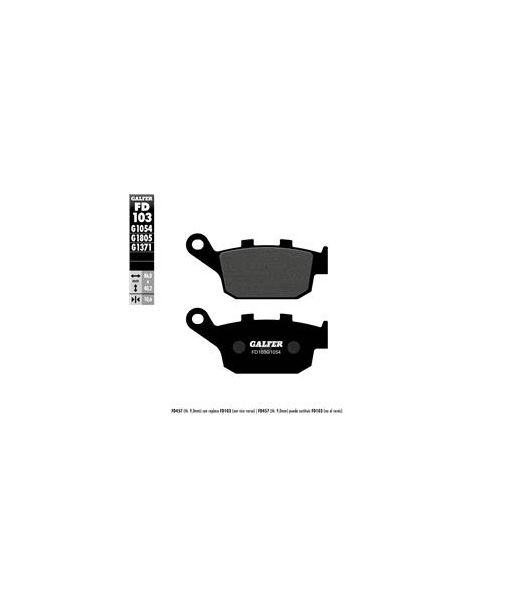 SEMI METAL BRAKE PADS