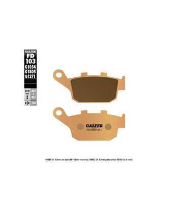 SINTER STREET BRAKE PADS