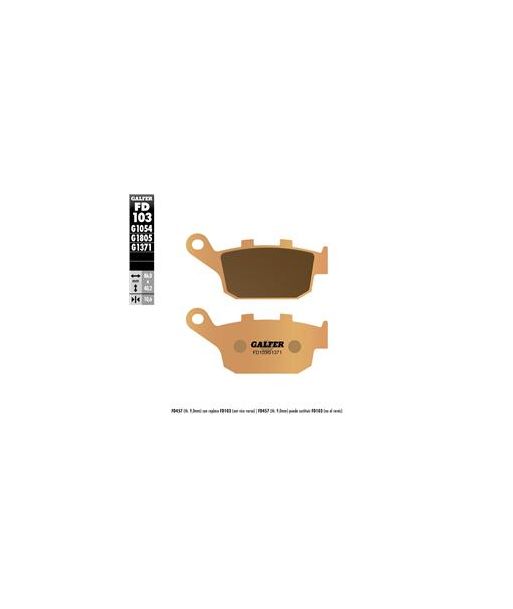 SINTER STREET BRAKE PADS