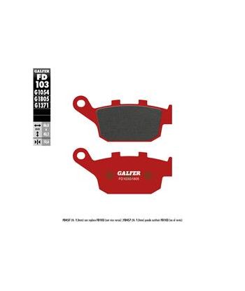 TRIAL TOP BRAKE PADS