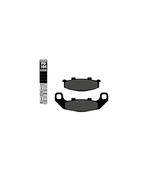 SEMI METAL BRAKE PADS