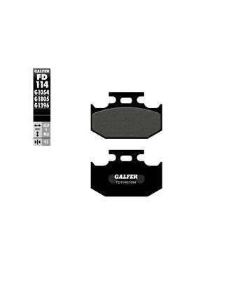 SEMI METAL BRAKE PADS