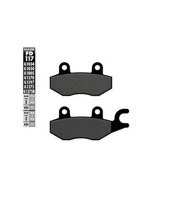 SEMI METAL BRAKE PADS