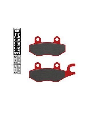 TRIAL TOP BRAKE PADS
