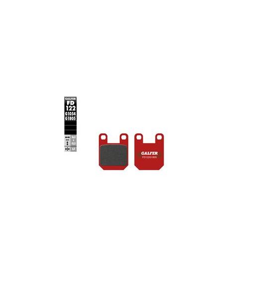 TRIAL TOP BRAKE PADS