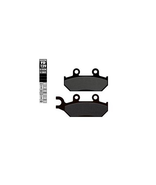 SEMI METAL BRAKE PADS