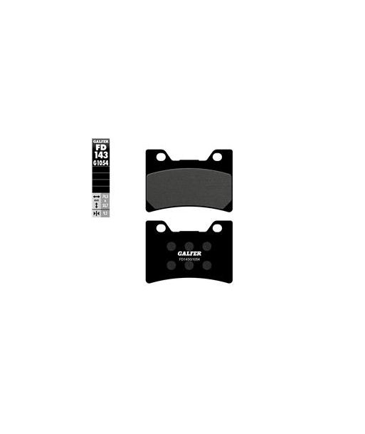 SEMI METAL BRAKE PADS