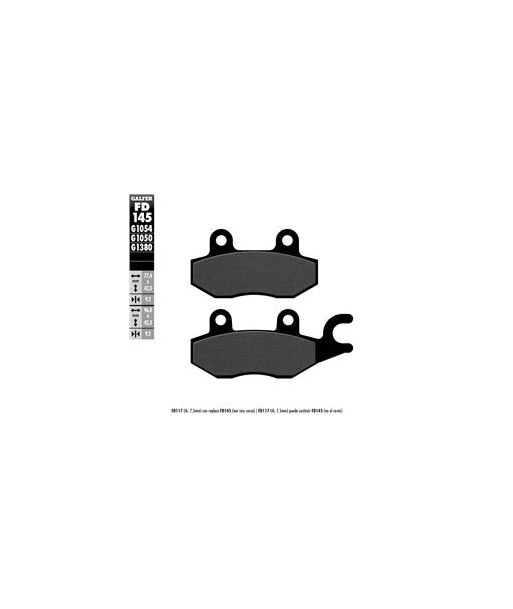 SCOOTER BRAKE PADS