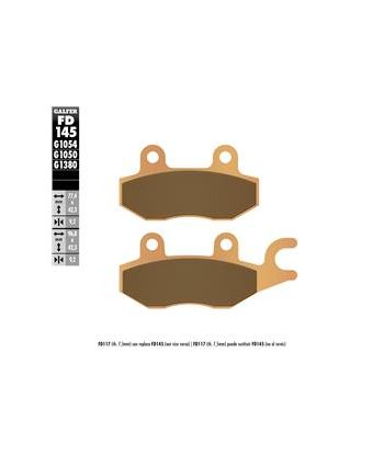 SINTER SCOOTER BRAKE PADS