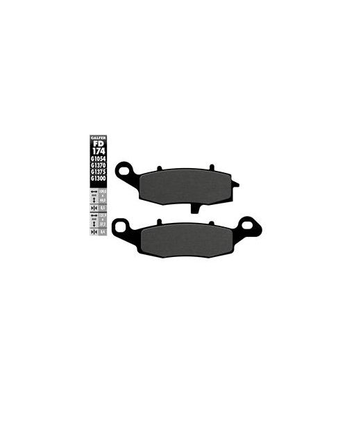 SEMI METAL BRAKE PADS