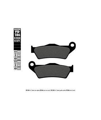 SEMI METAL BRAKE PADS