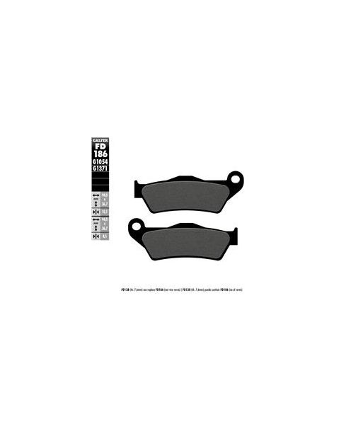 SEMI METAL BRAKE PADS