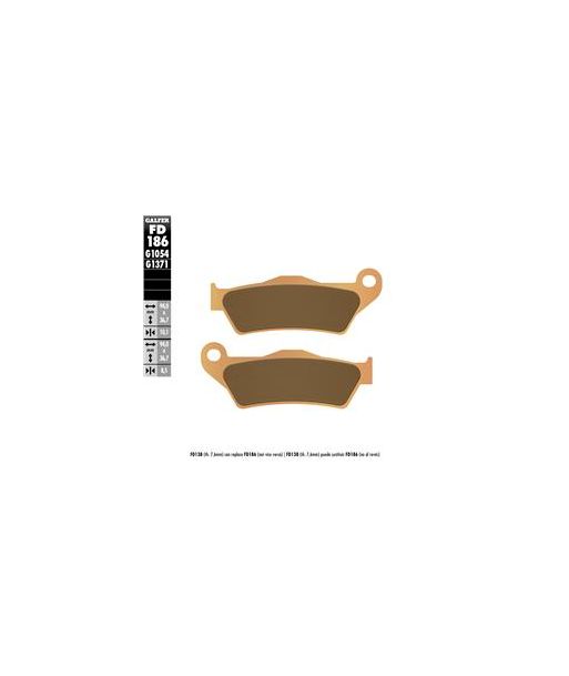 SINTER STREET BRAKE PADS
