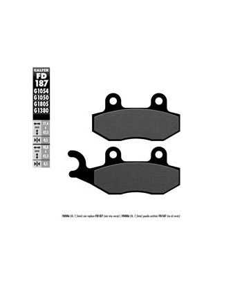 SCOOTER BRAKE PADS