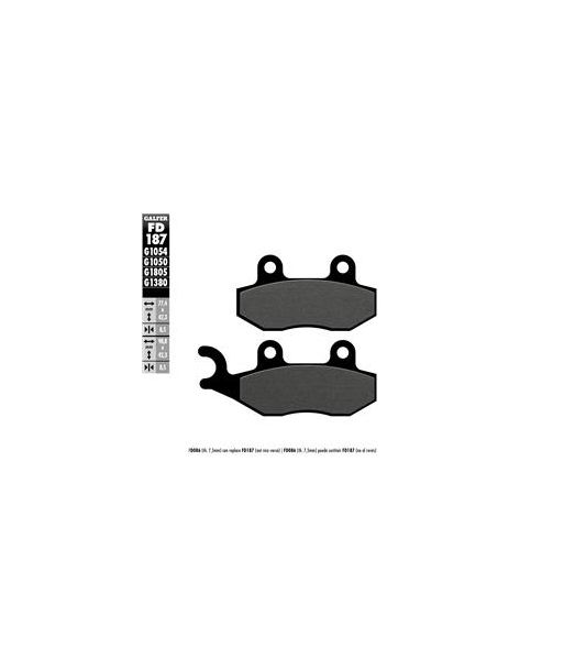SCOOTER BRAKE PADS