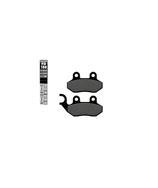 SEMI METAL BRAKE PADS