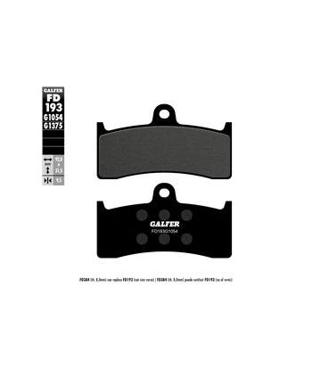 SEMI METAL BRAKE PADS