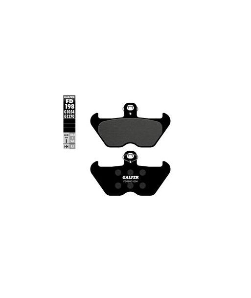 SEMI METAL BRAKE PADS
