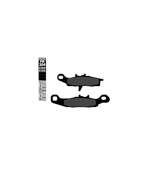 SEMI METAL BRAKE PADS
