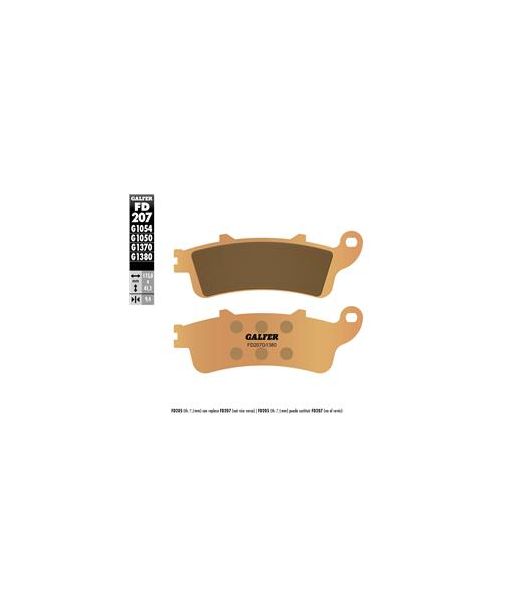 SINTER SCOOTER BRAKE PADS