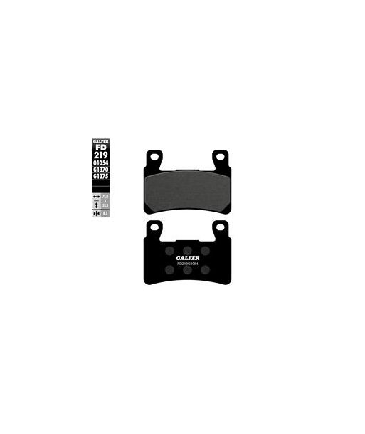 SEMI METAL BRAKE PADS