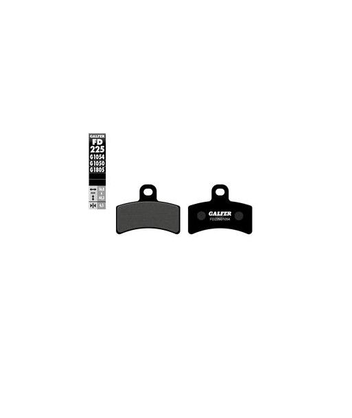 SEMI METAL BRAKE PADS