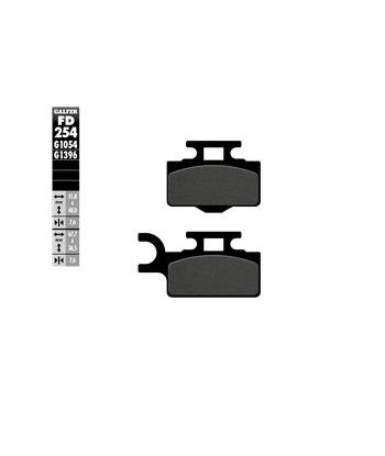SEMI METAL BRAKE PADS