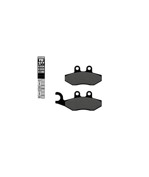 SEMI METAL BRAKE PADS