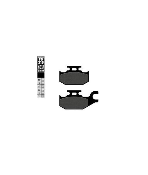 SCOOTER BRAKE PADS