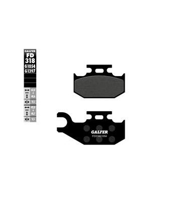 SEMI METAL BRAKE PADS