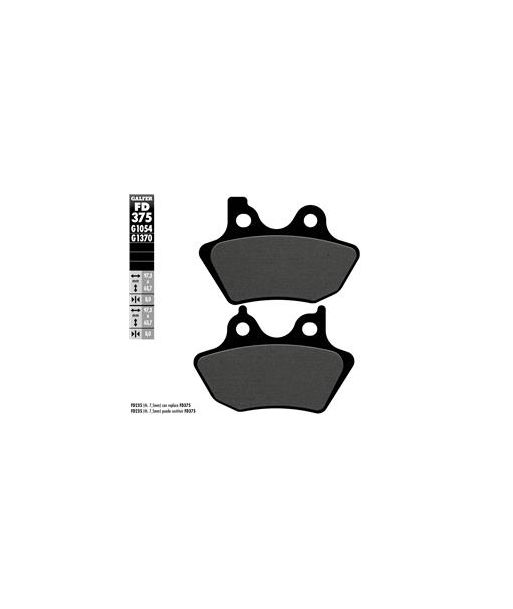 SEMI METAL BRAKE PADS