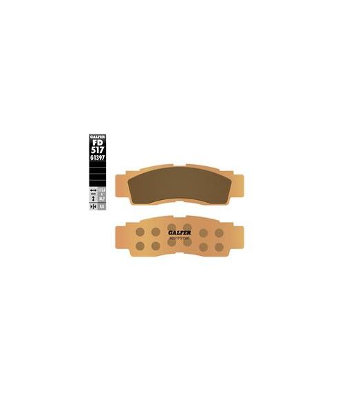 SINTER OFF-ROAD BRAKE PADS YAMAHA YXZ 1000 (FRONT)