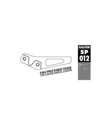 BRACKET ADAPTER HONDA SH 125/150 Ø240mm