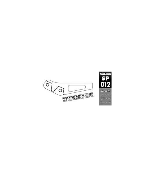 BRACKET ADAPTER HONDA SH 125/150 Ø240mm